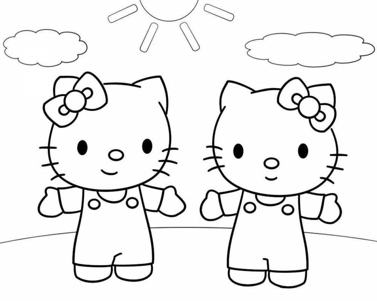 A fun coloring game for two