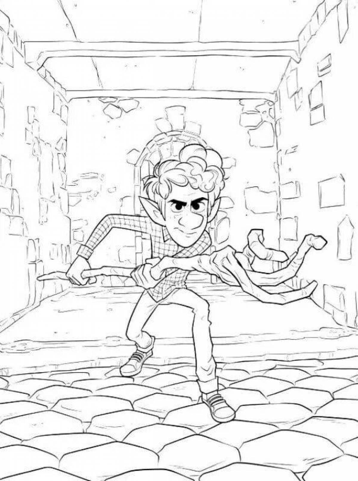 Photo Creative camouflage and spy paint