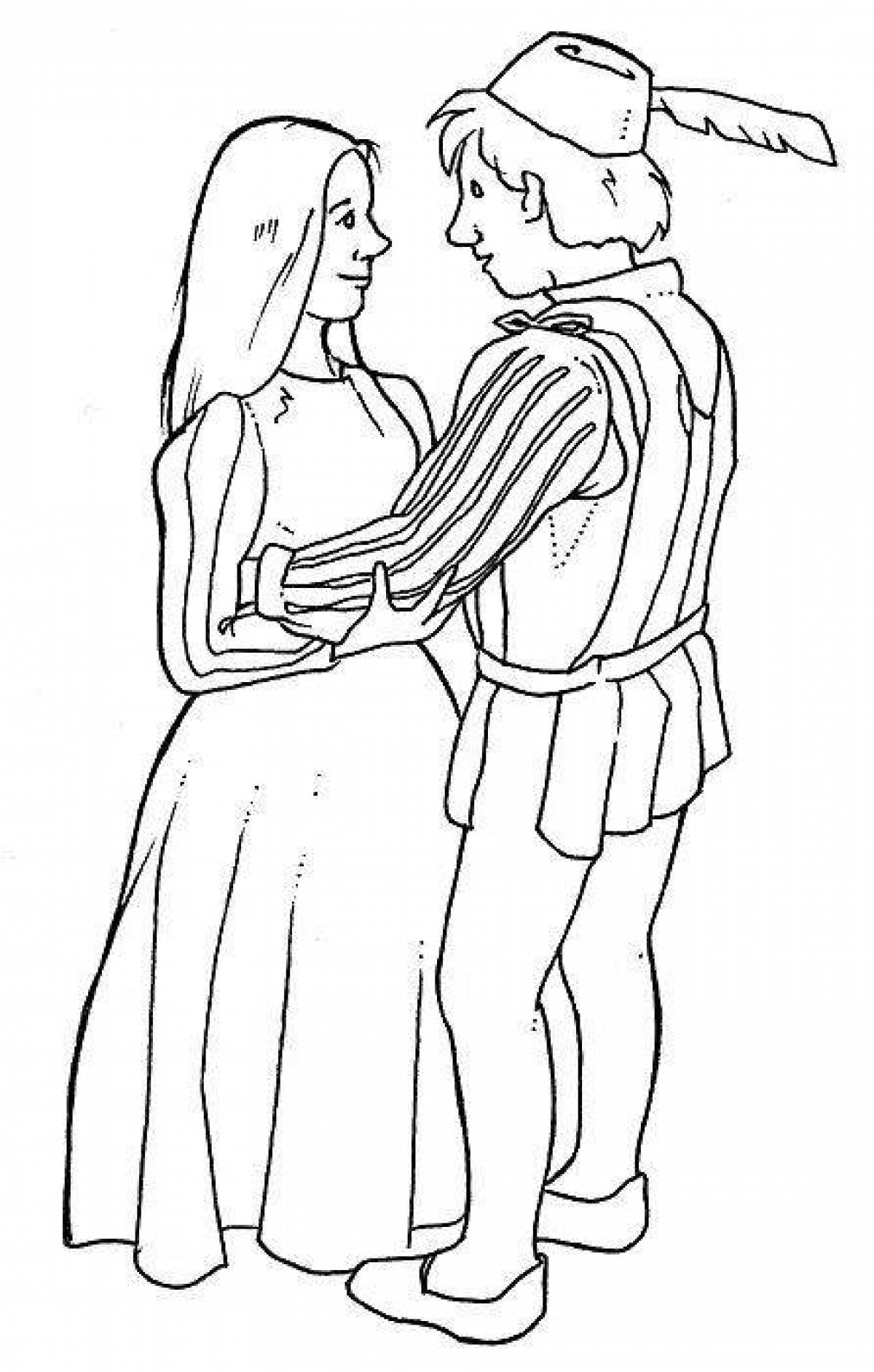 Great romeo and juliet coloring book