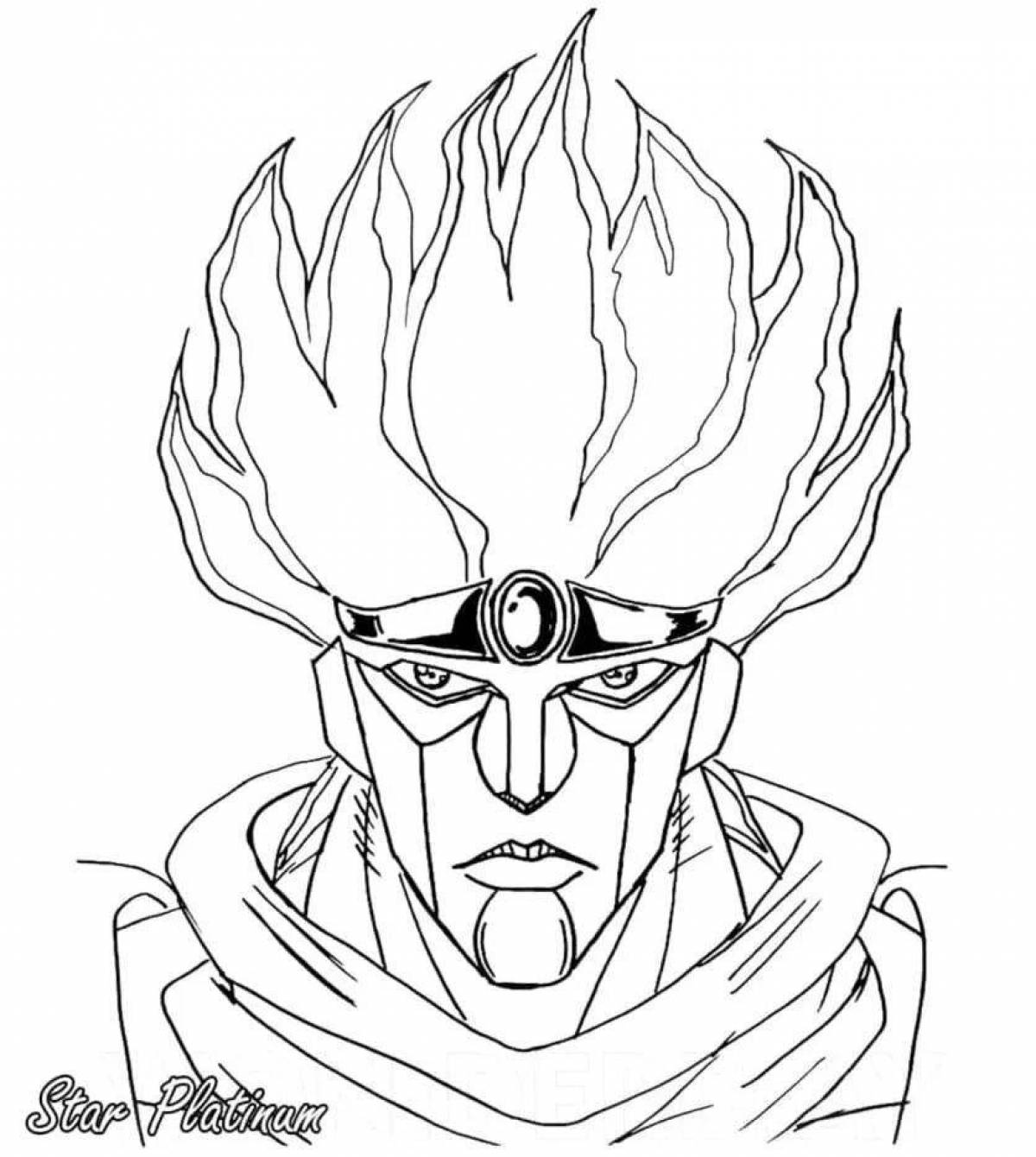 Jojo world fun coloring