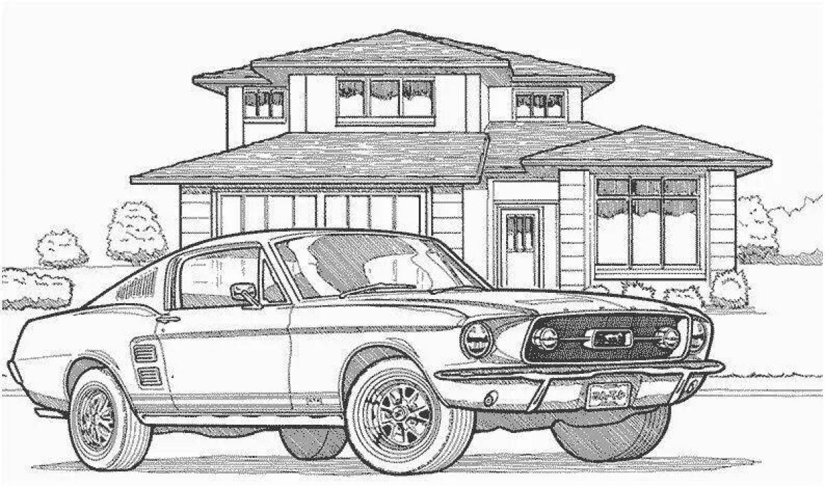 Car and house #1
