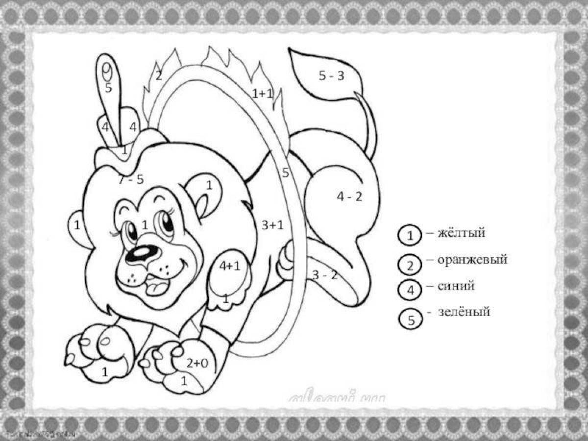 Coloring superb counting