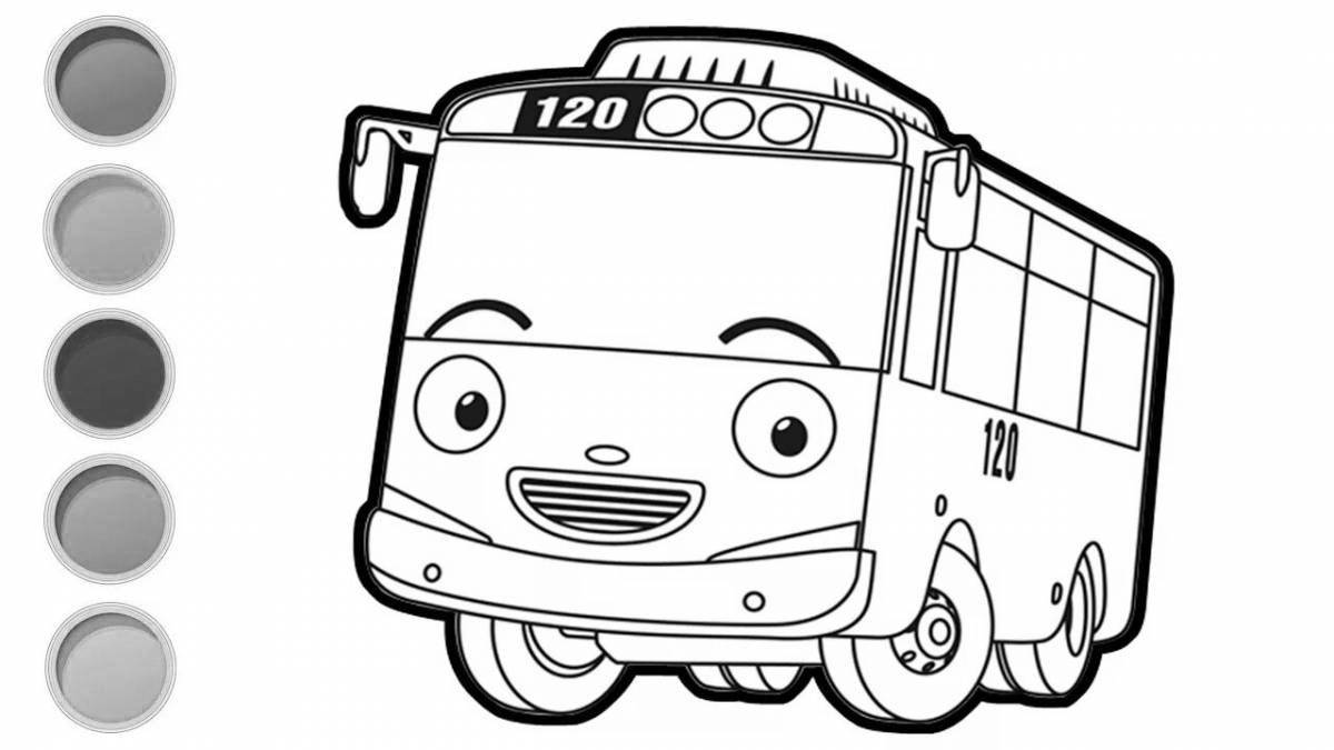 Маленький автобус тайо #5