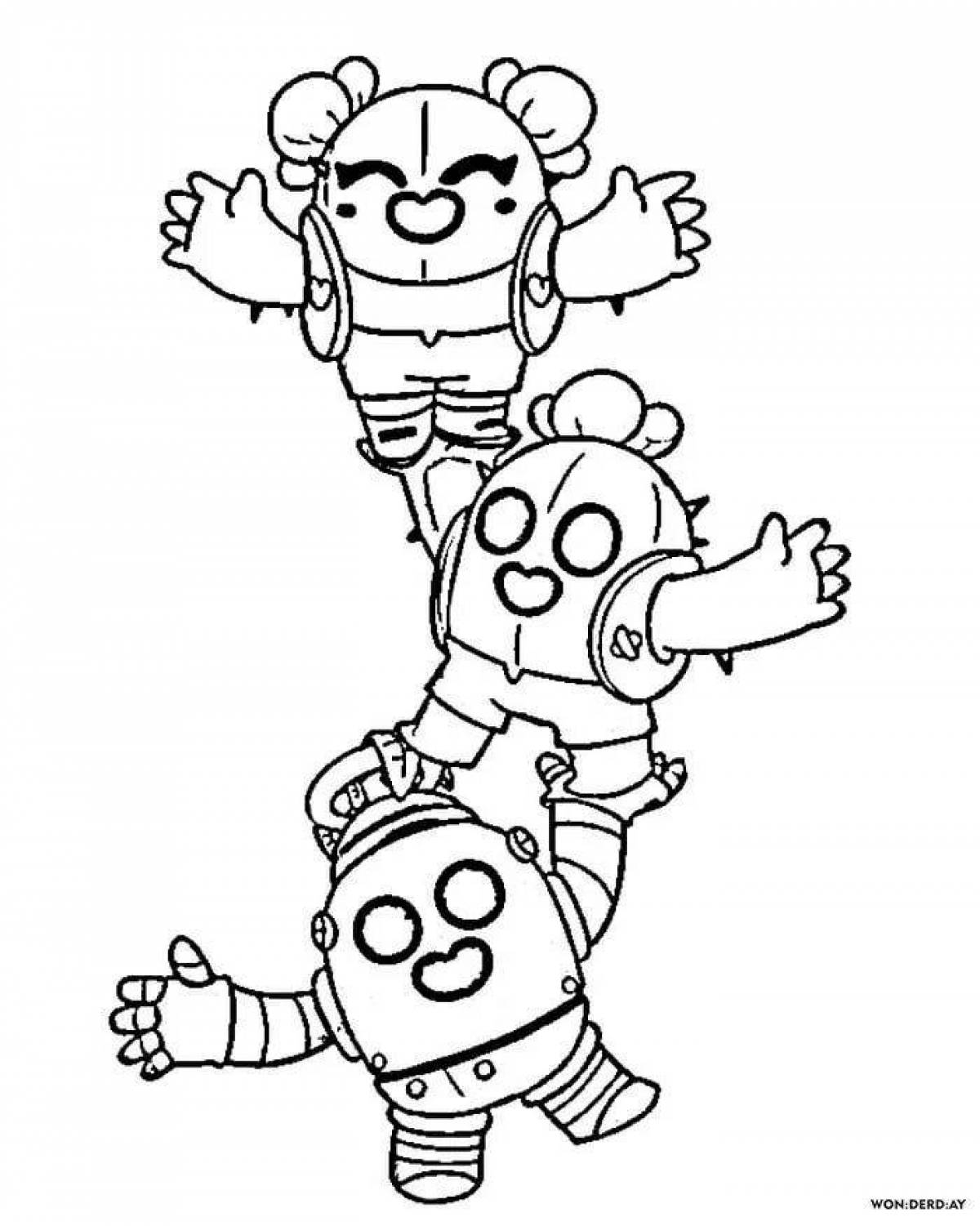 Раскраска Пугающая раскраска спайк темный лорд