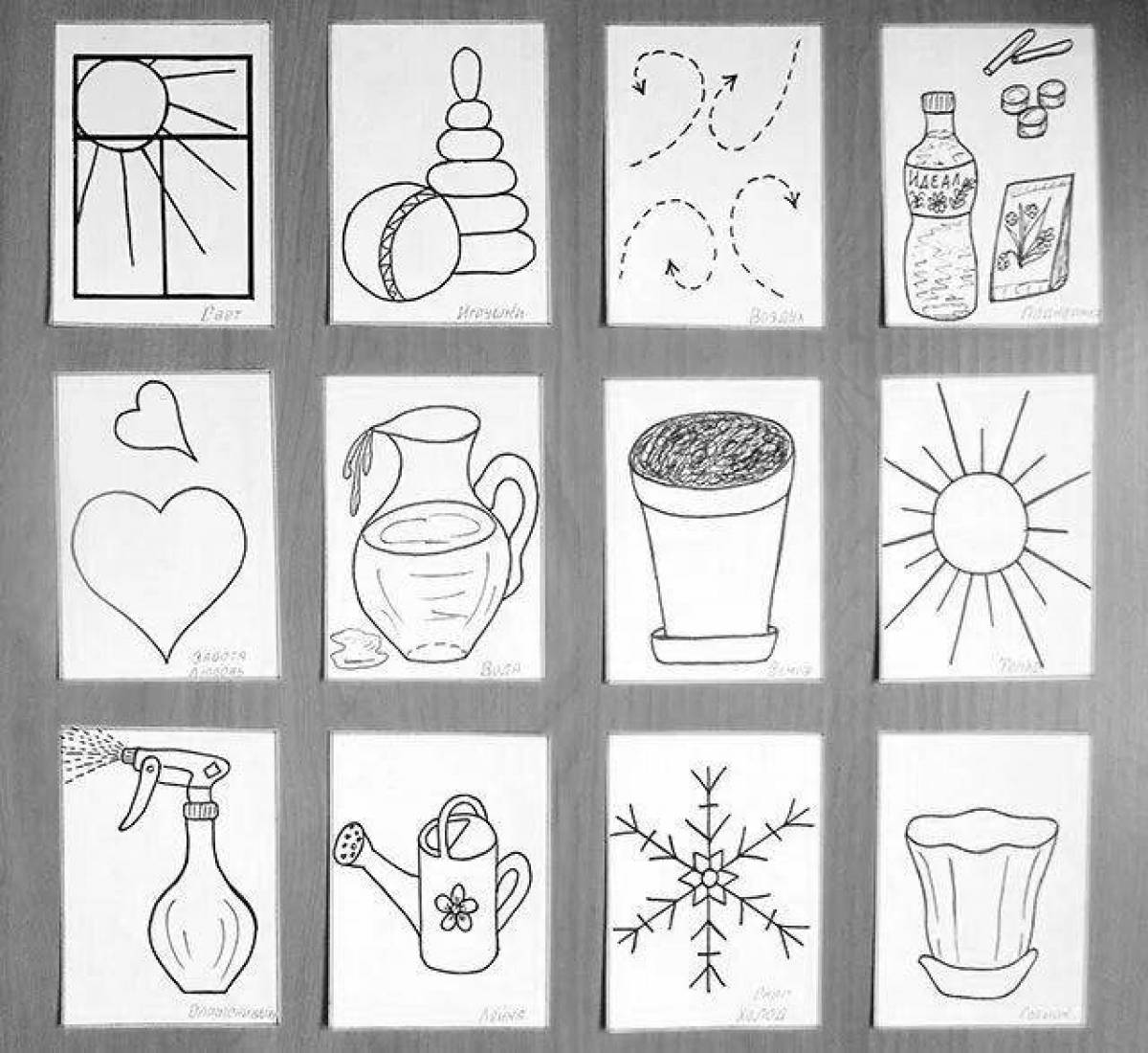 Knowing houseplant care coloring page