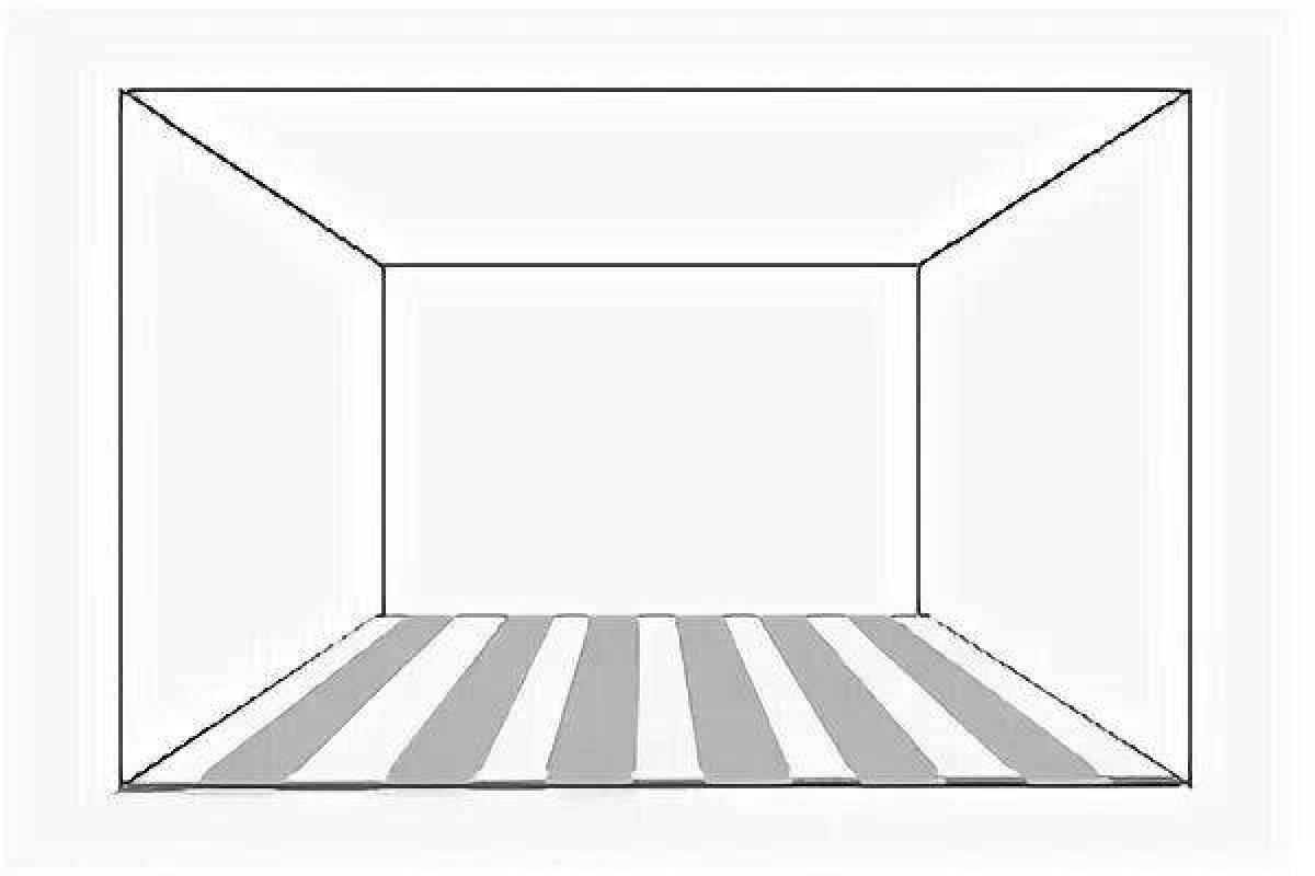 Пол раскраска. Пустая комната в перспективе. Пустая комната трафарет. Пустая комната раскраска. Раскраска пола.