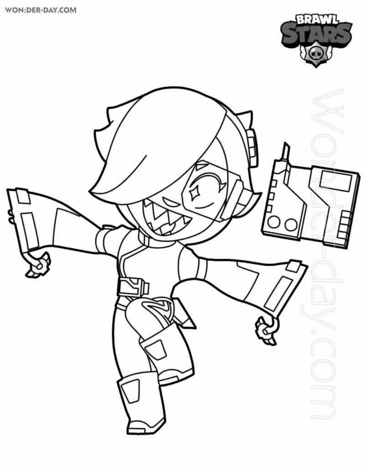Collette from brawl stars #1