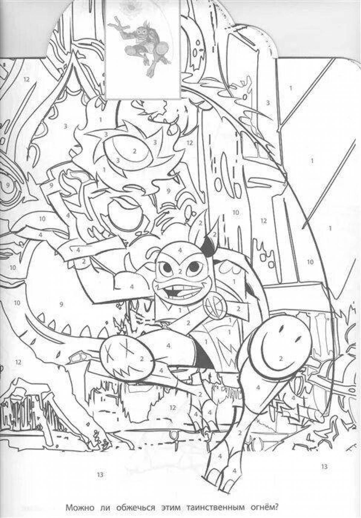 By numbers Teenage Mutant Ninja Turtles #16