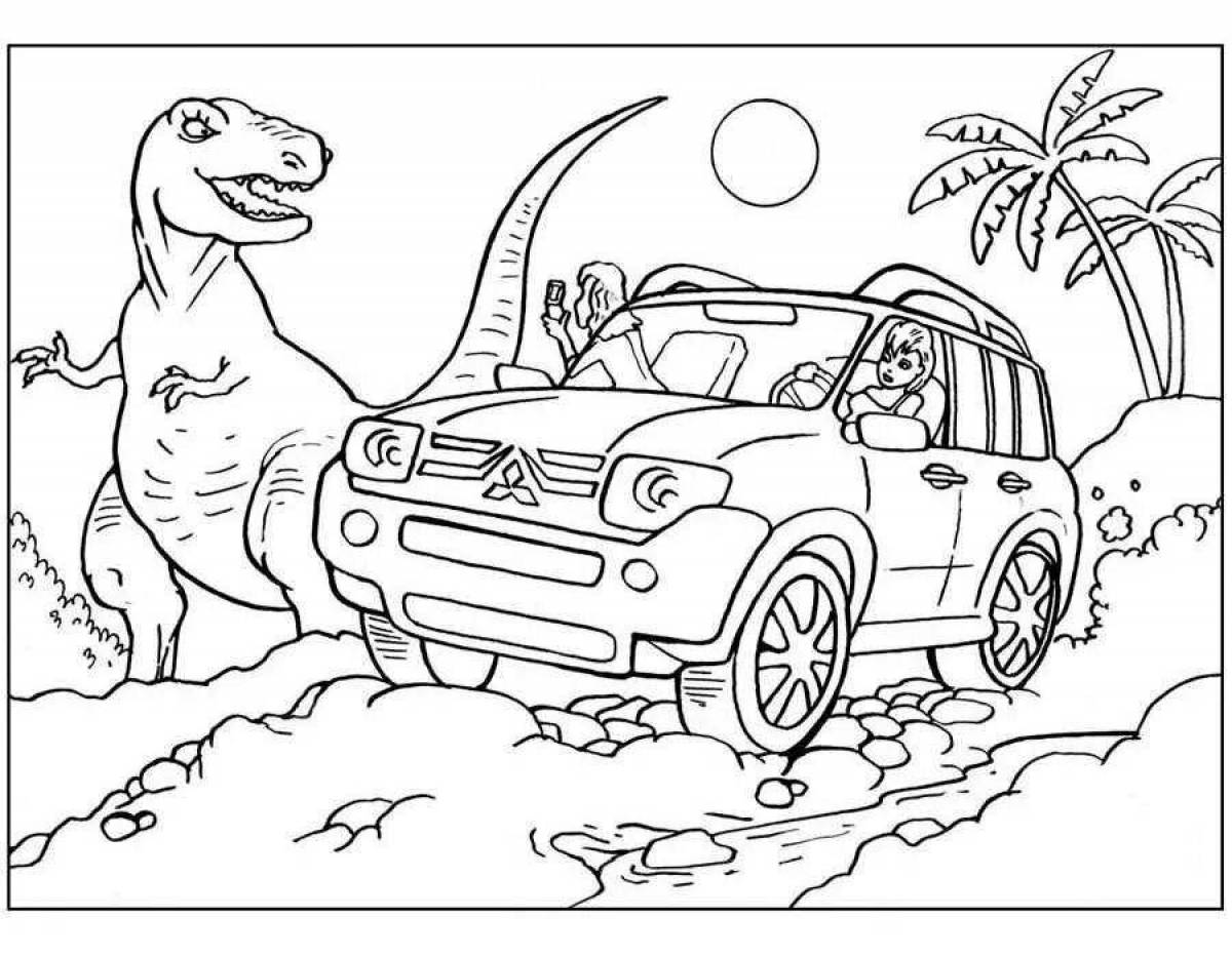 Coloring game cars for boys