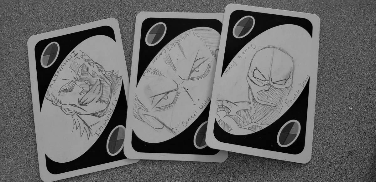 Открытка bold uno с сердечками