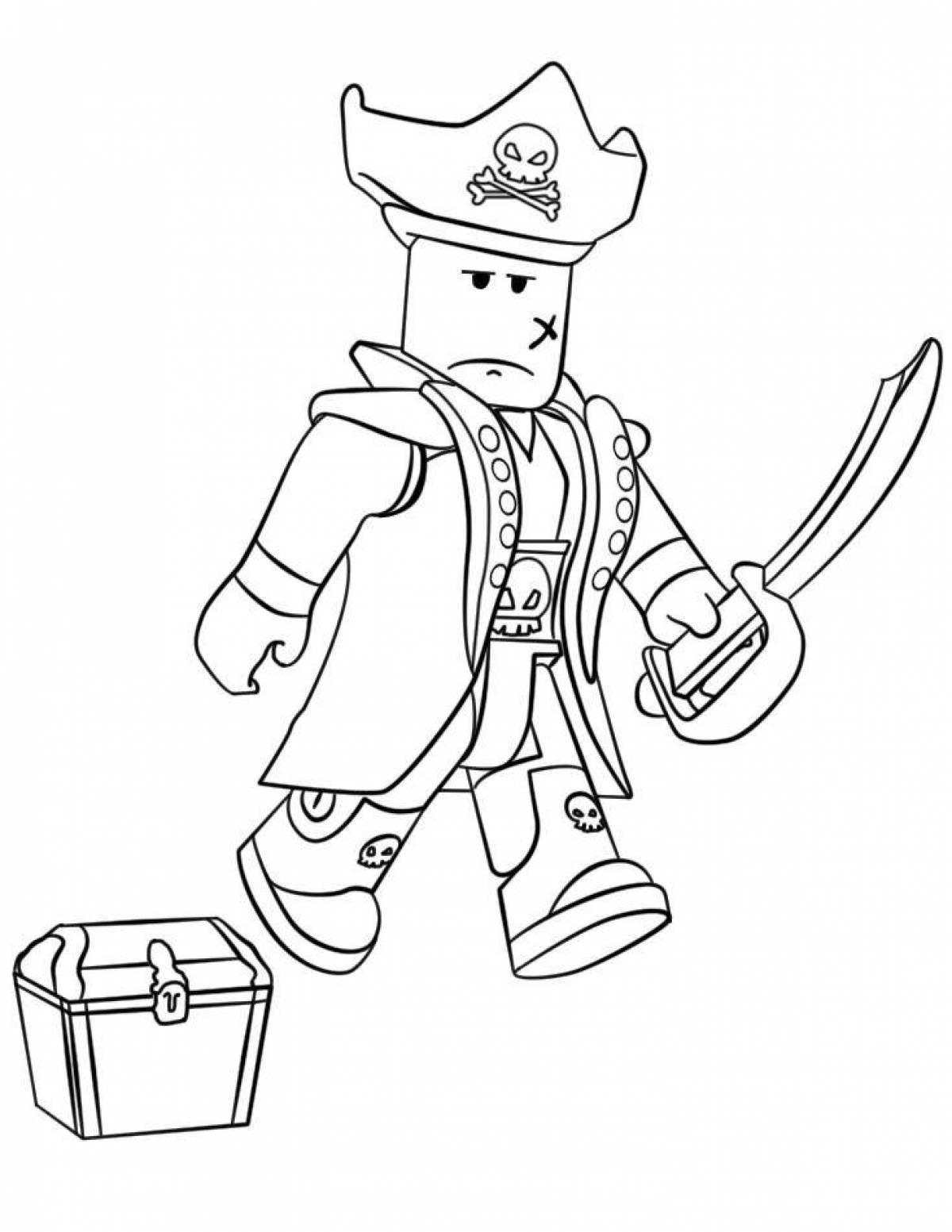 Roblox marvelous coloring book