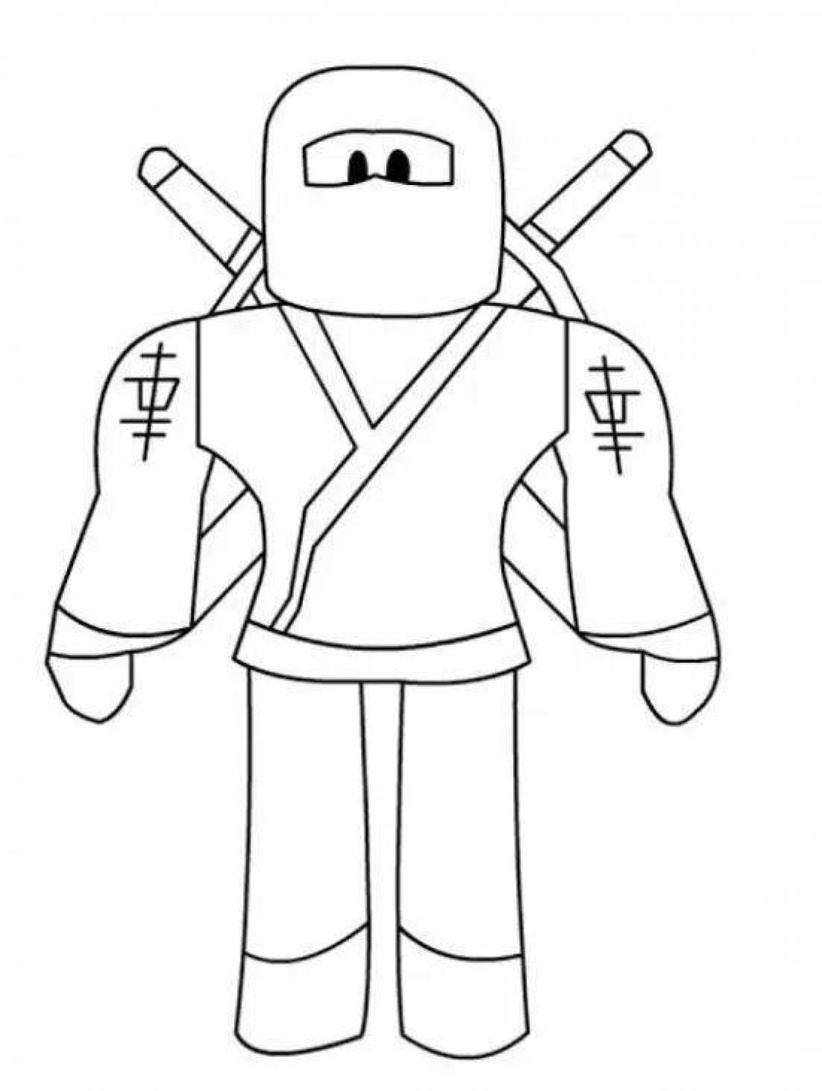 Perfect roblox coloring book