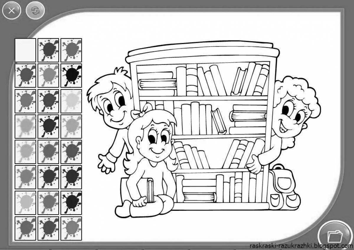 Children's game drawing and #22