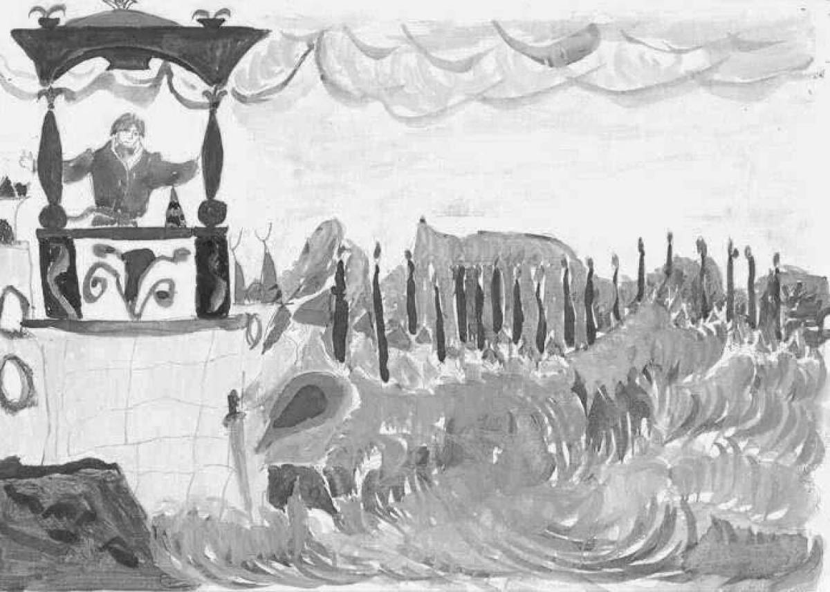 Coloring the great tsar saltan