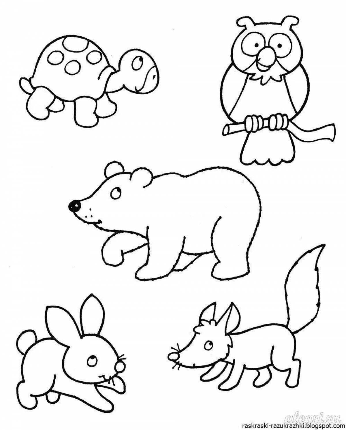 Toddler wild animals 2 3 yrs #4