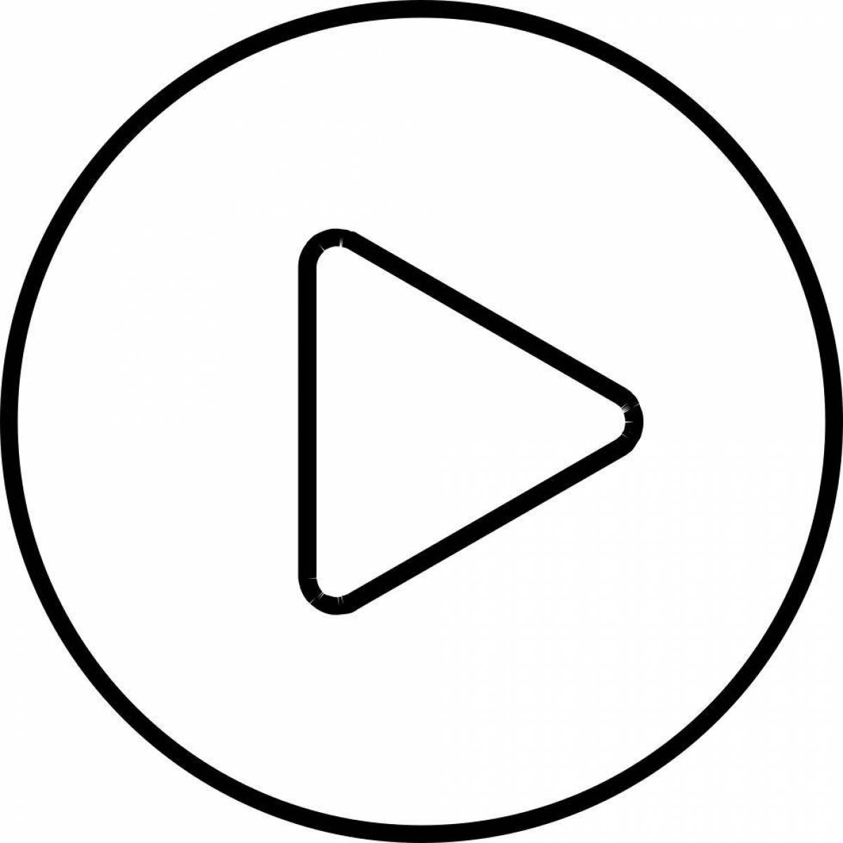 Bright coloring buttons