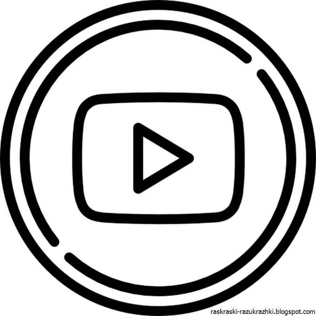 Fun coloring buttons