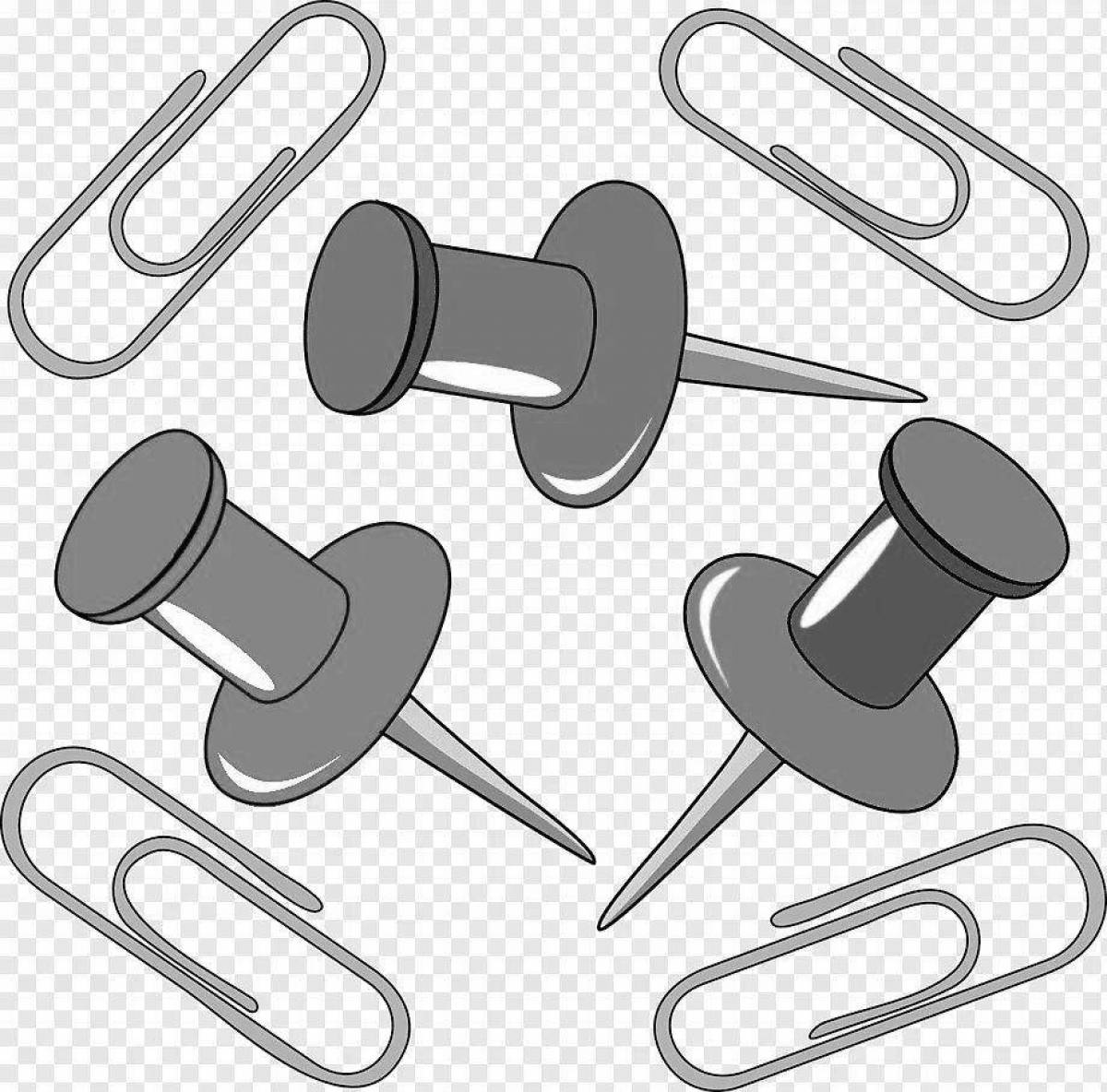 Cute coloring buttons