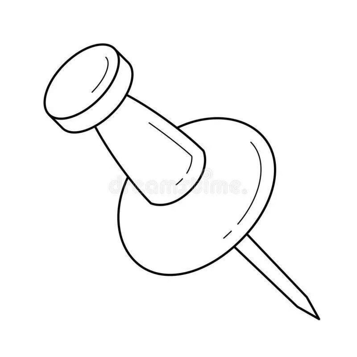 Beautiful coloring page buttons