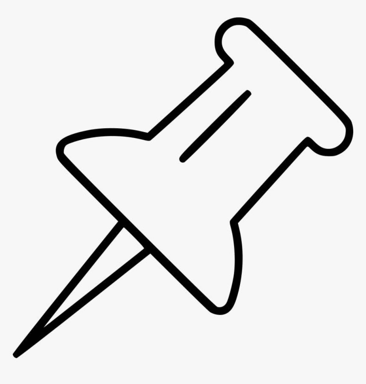 Comic coloring page buttons