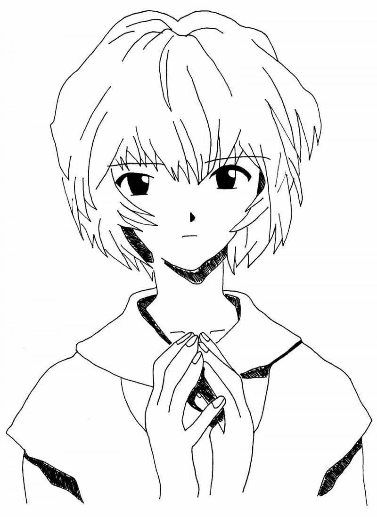 Attractive coloring ray