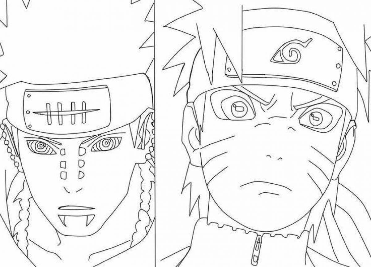 Sweet conan coloring page