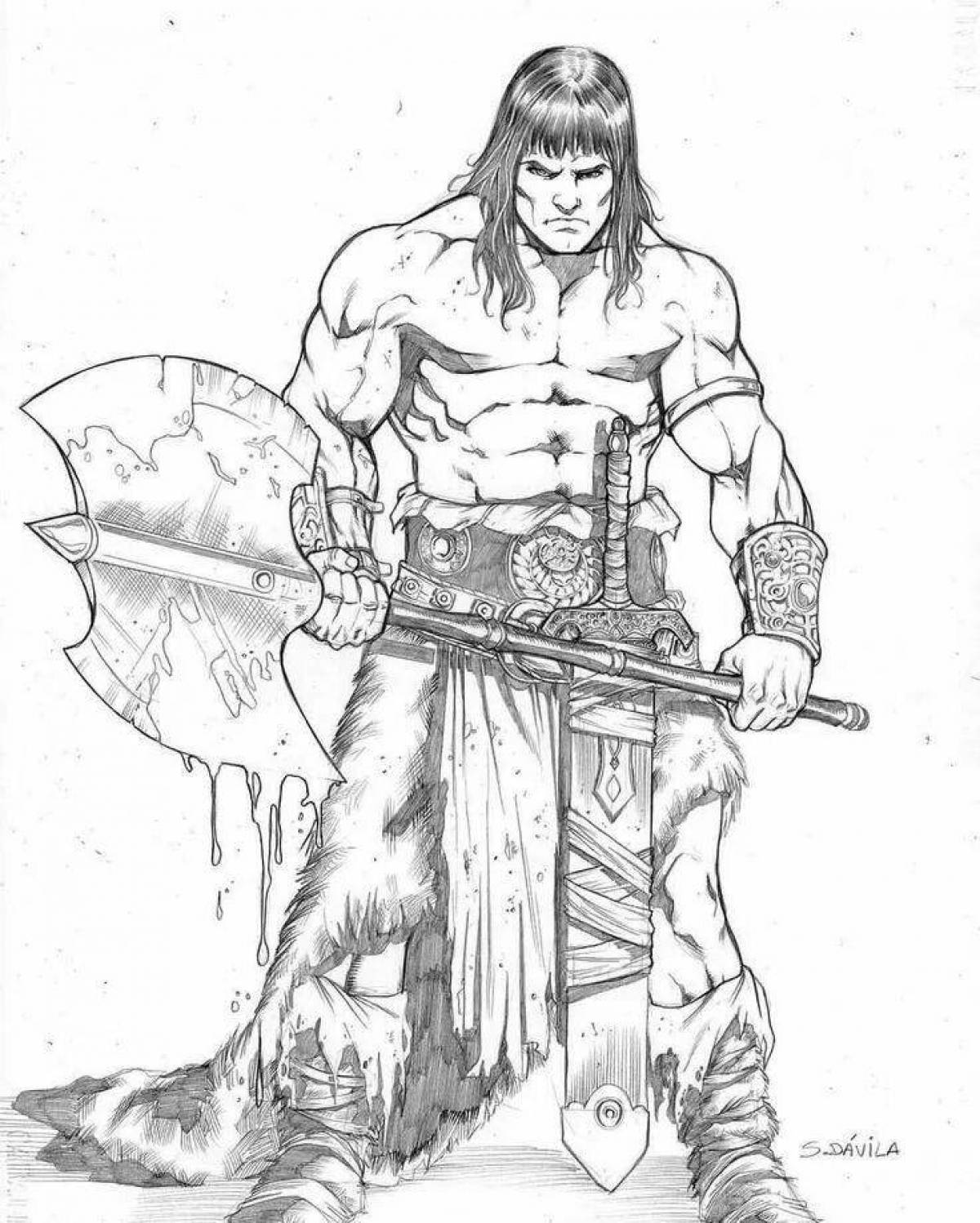 Coloring beautiful conan