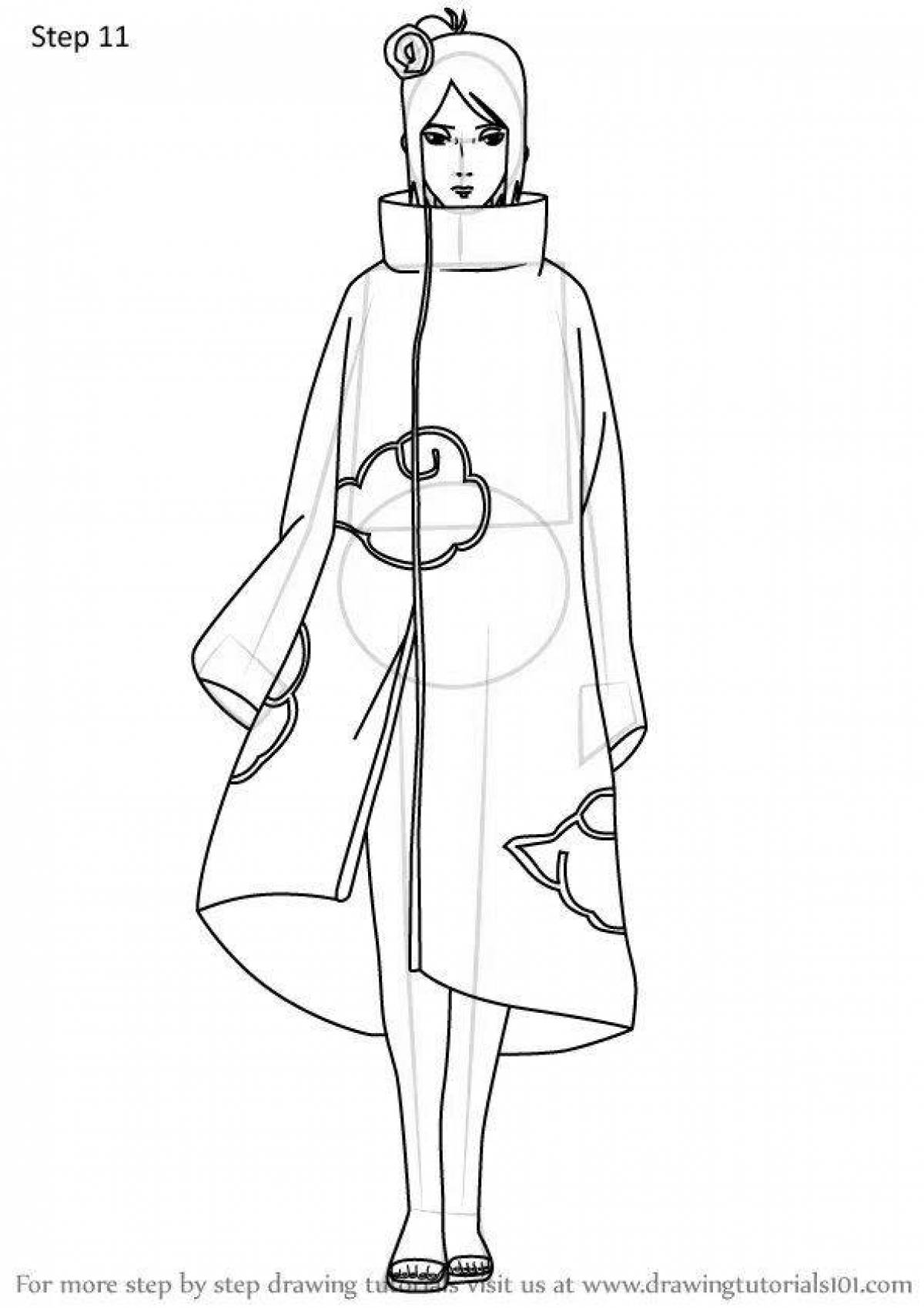 Adorable Conan Coloring Page