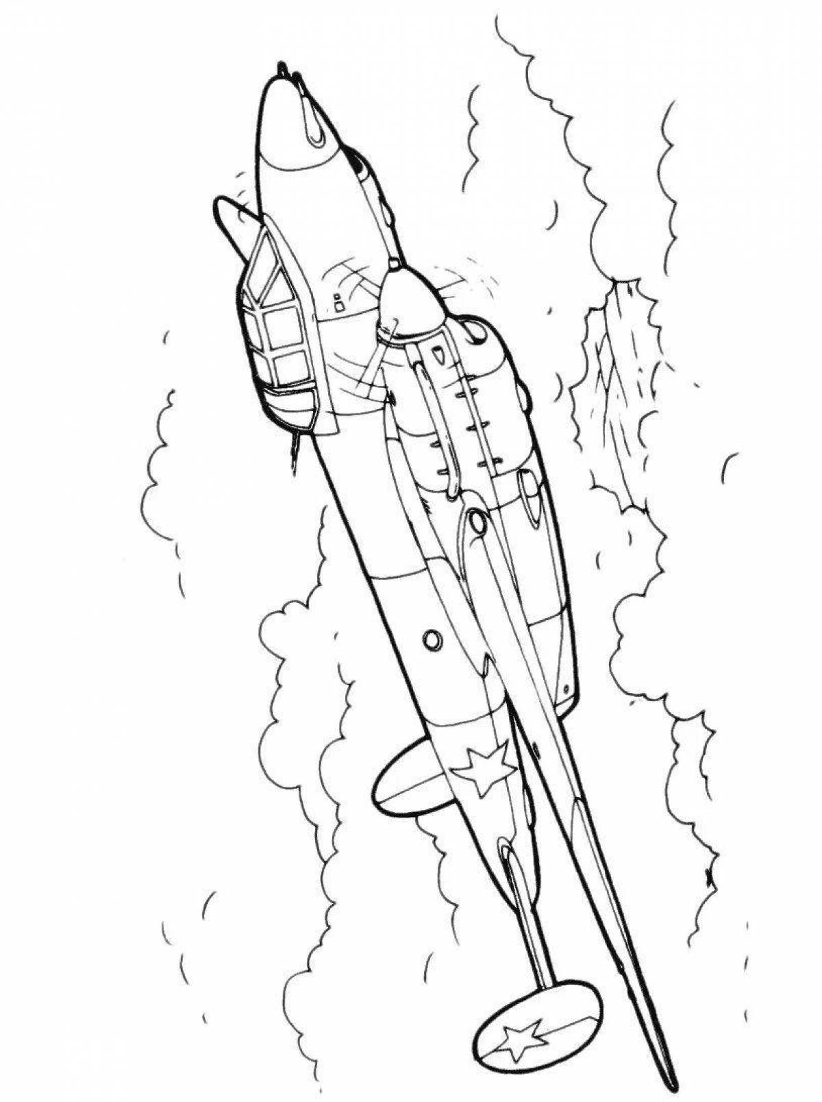 Majestic rocket launcher coloring page