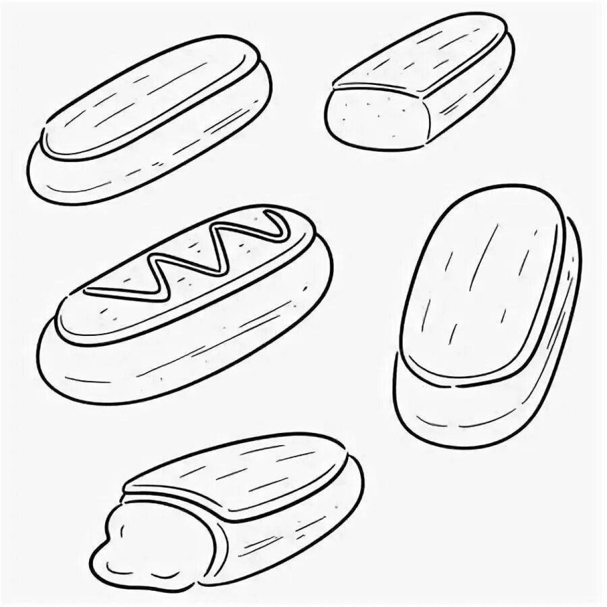 Gorgeous Eclair coloring page