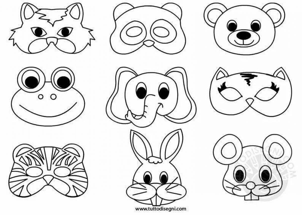 Adorable muzzles coloring pages