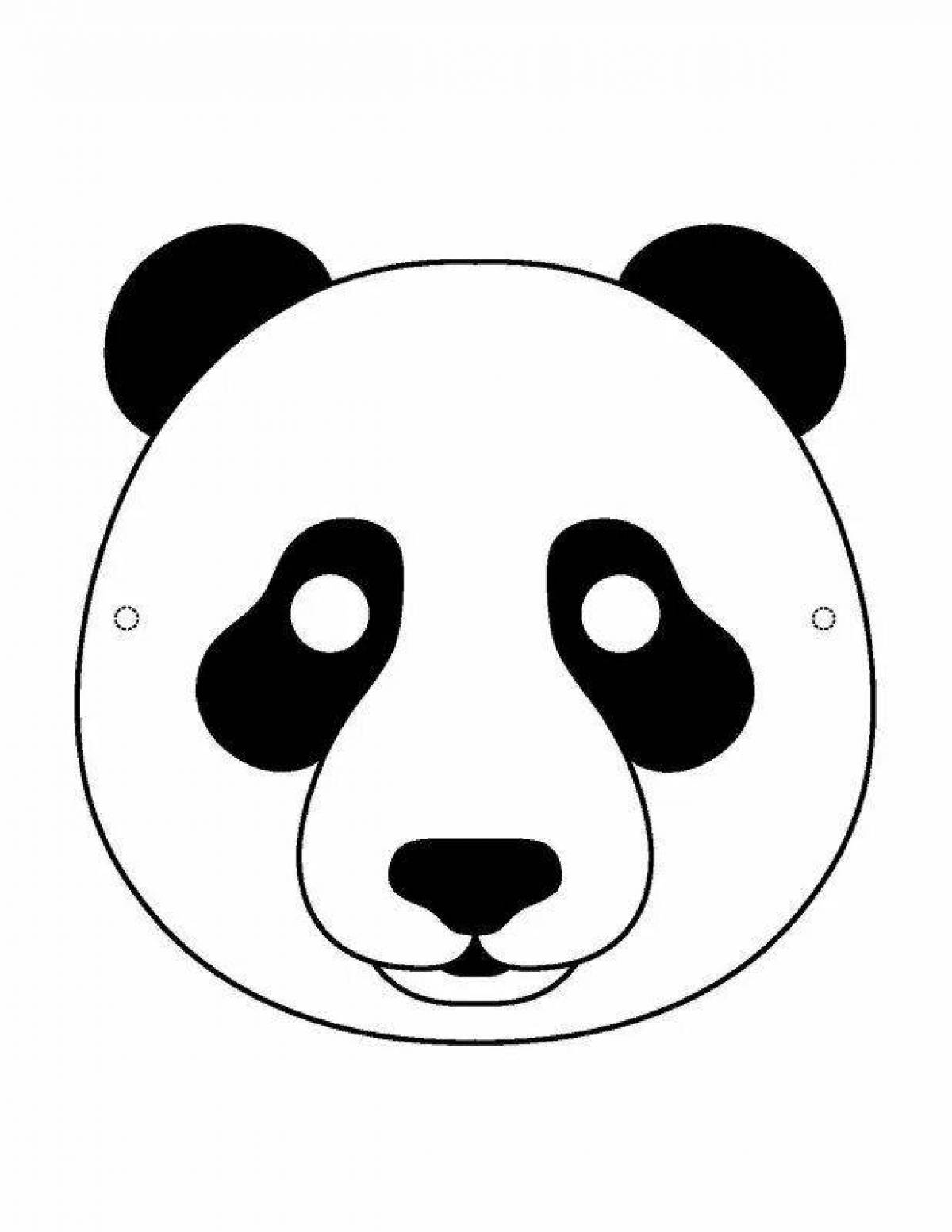 Amazing muzzle coloring page