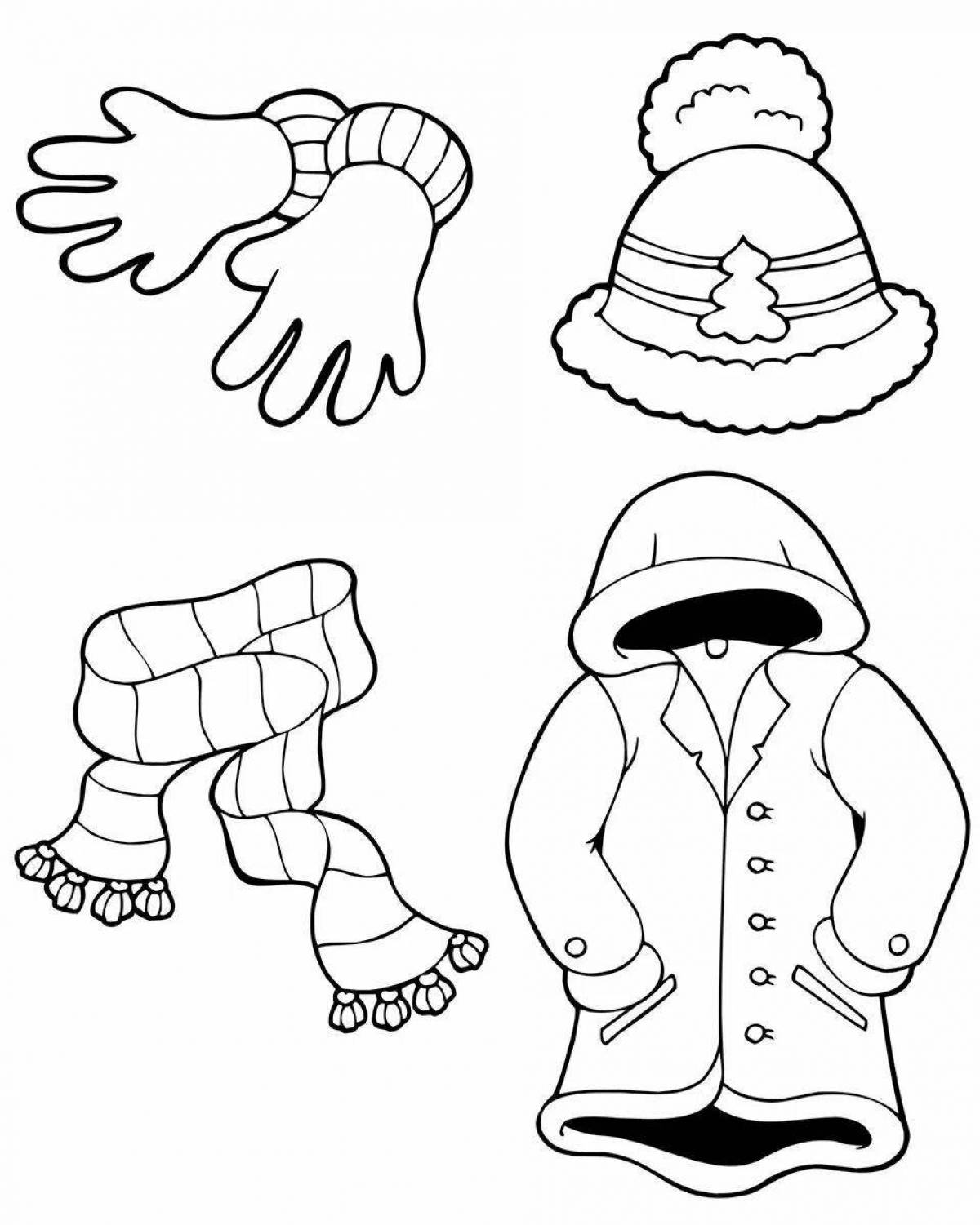 Kimder page fun coloring page