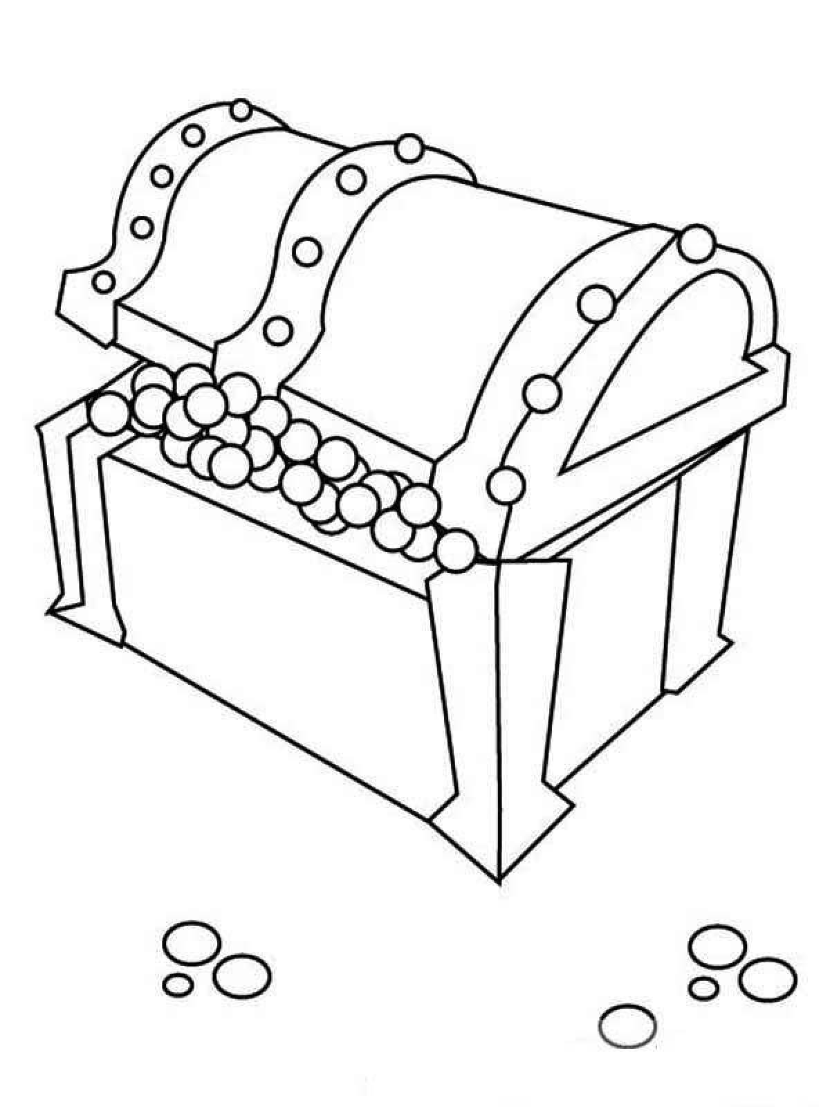Ларец рисунок. Сундук раскраска. Сундук раскраска для детей. Сундук рисунок карандашом. Сундук рисунок для детей.