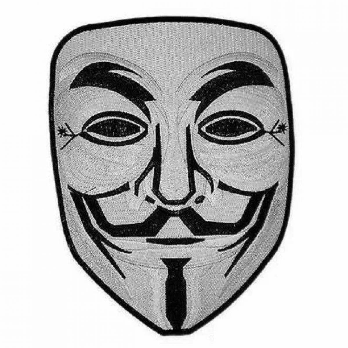 Анонимус вендетта маска