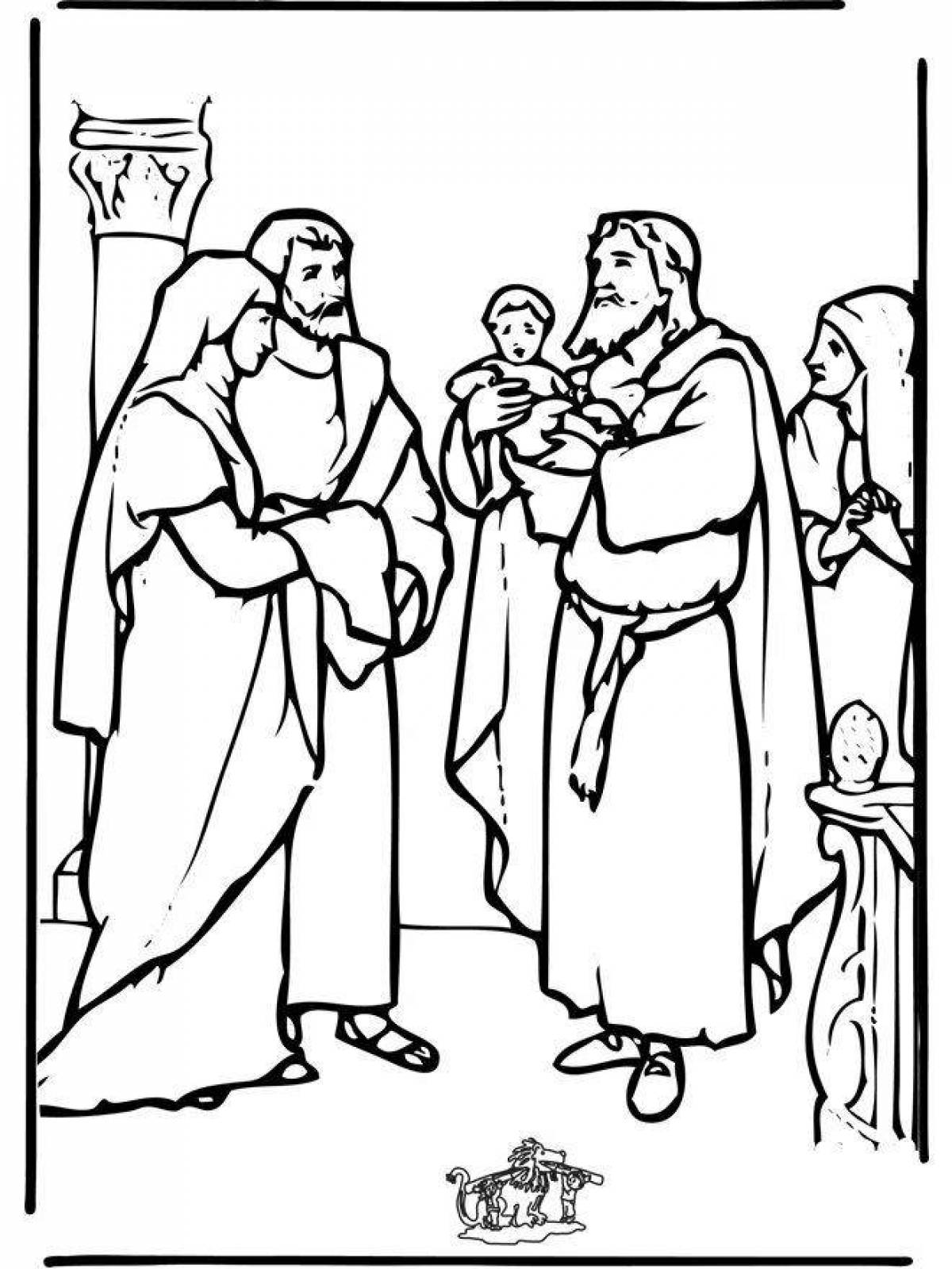 Candlemas coloring pages
