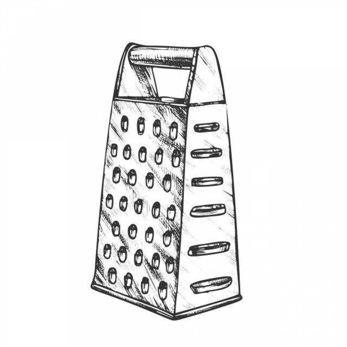 Live grater coloring