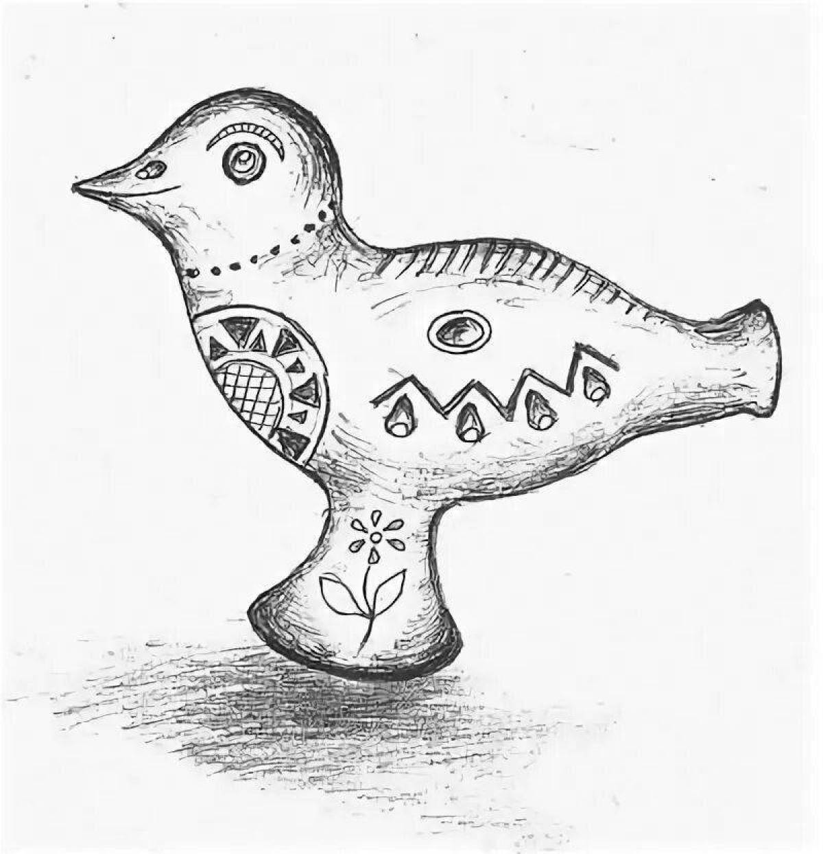 Exciting coloring whistle