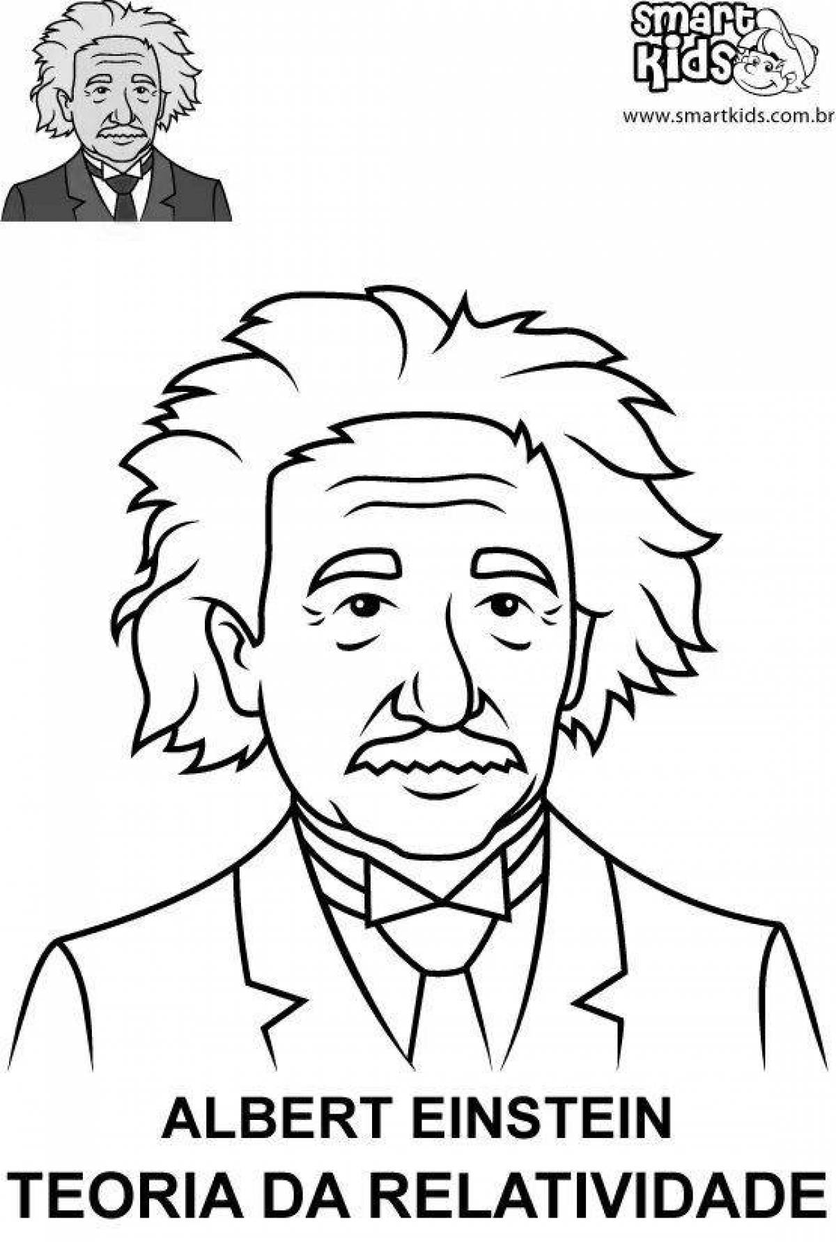 Colorful einstein coloring