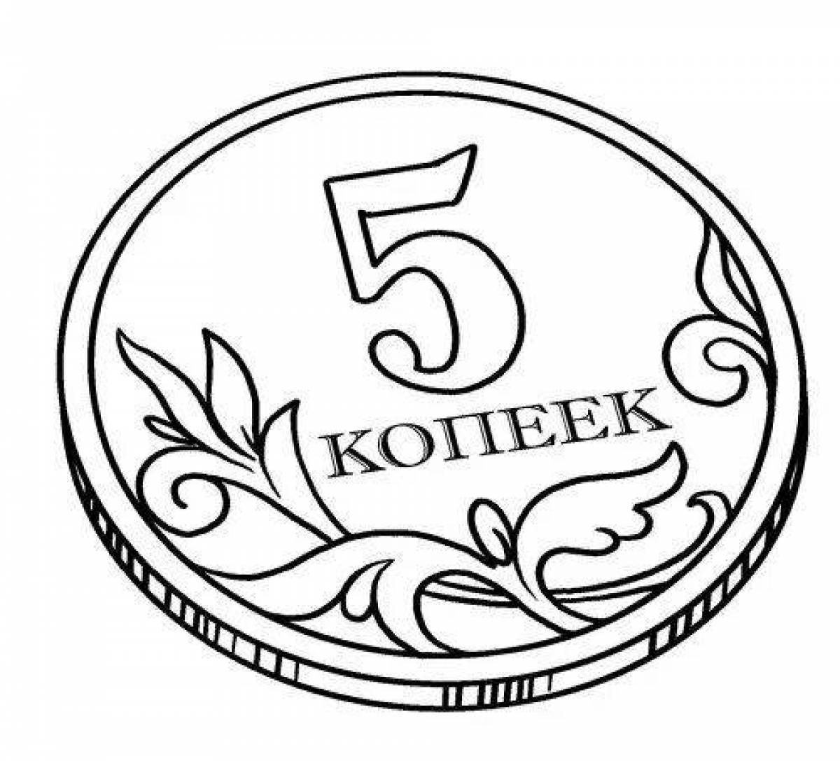 Glowing ruble coloring pages