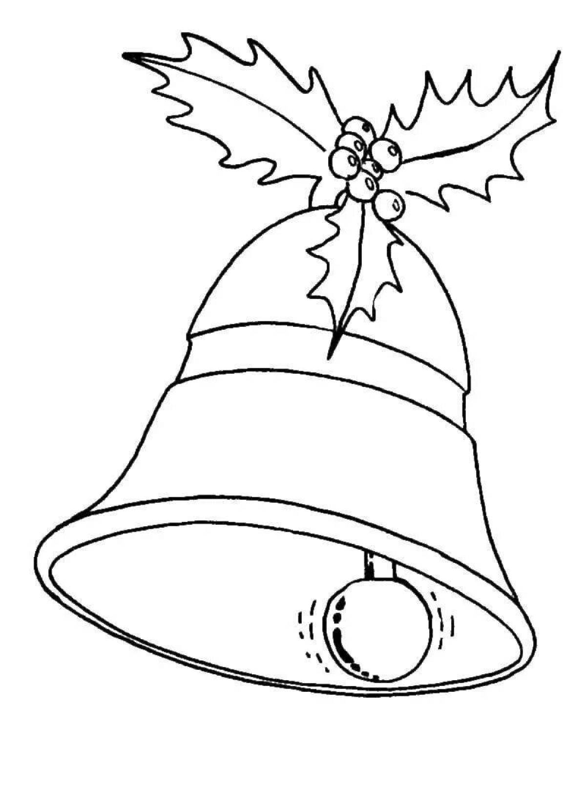 Exciting call coloring page