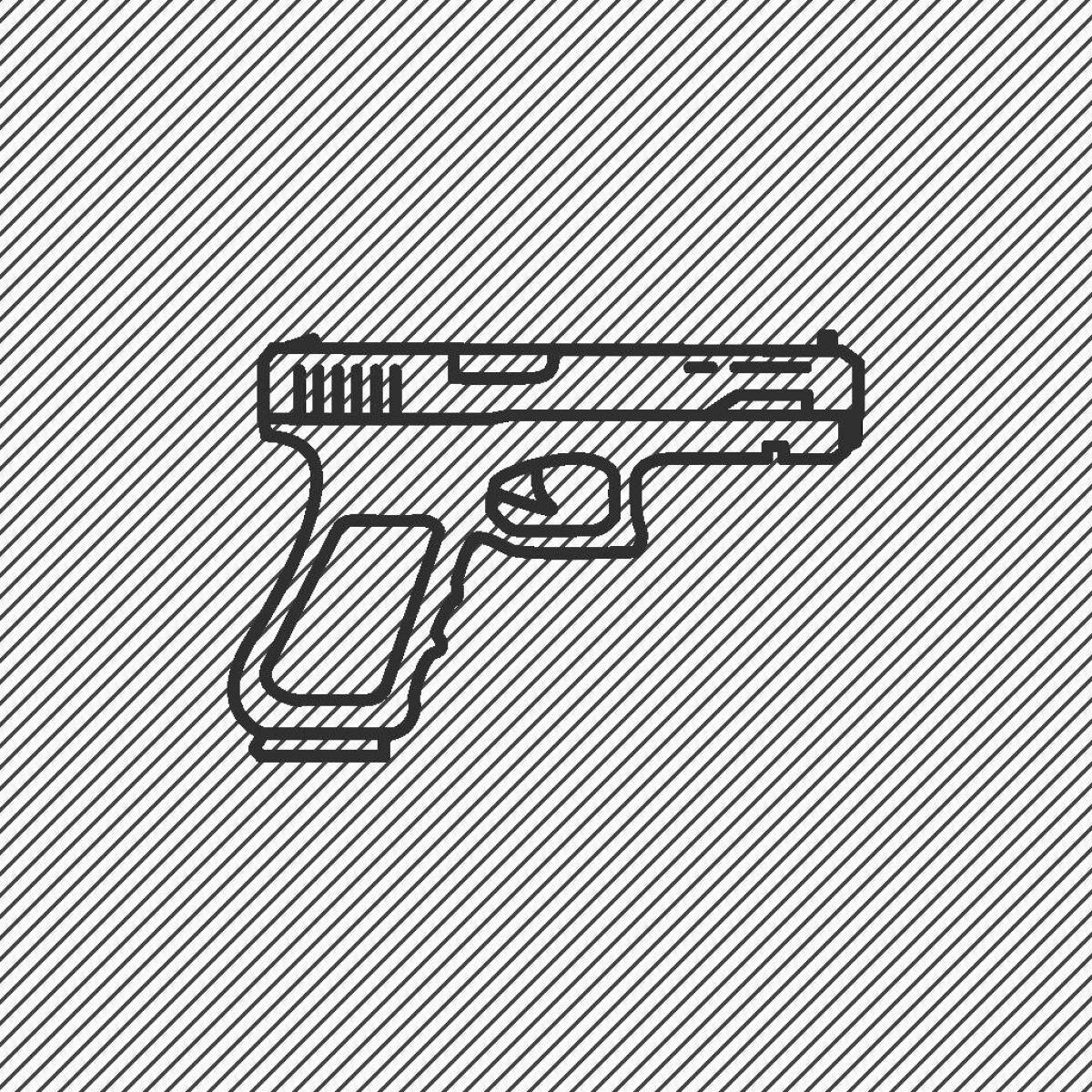 Dynamic glock coloring page
