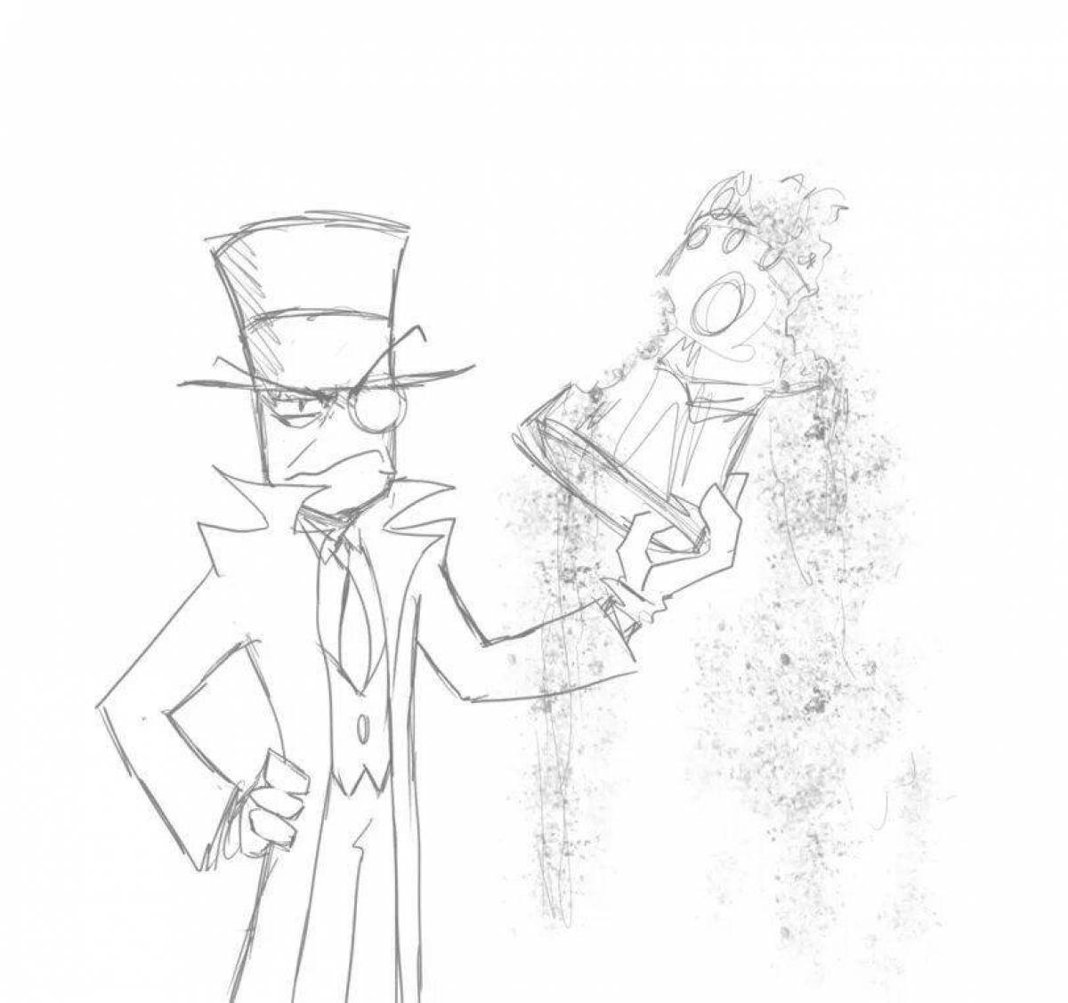 Злодеи-раскраски злодеи