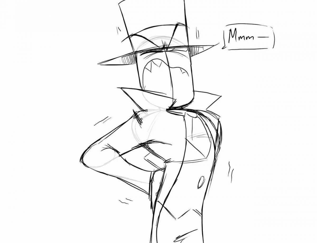 Одиозные злодеи-раскраски