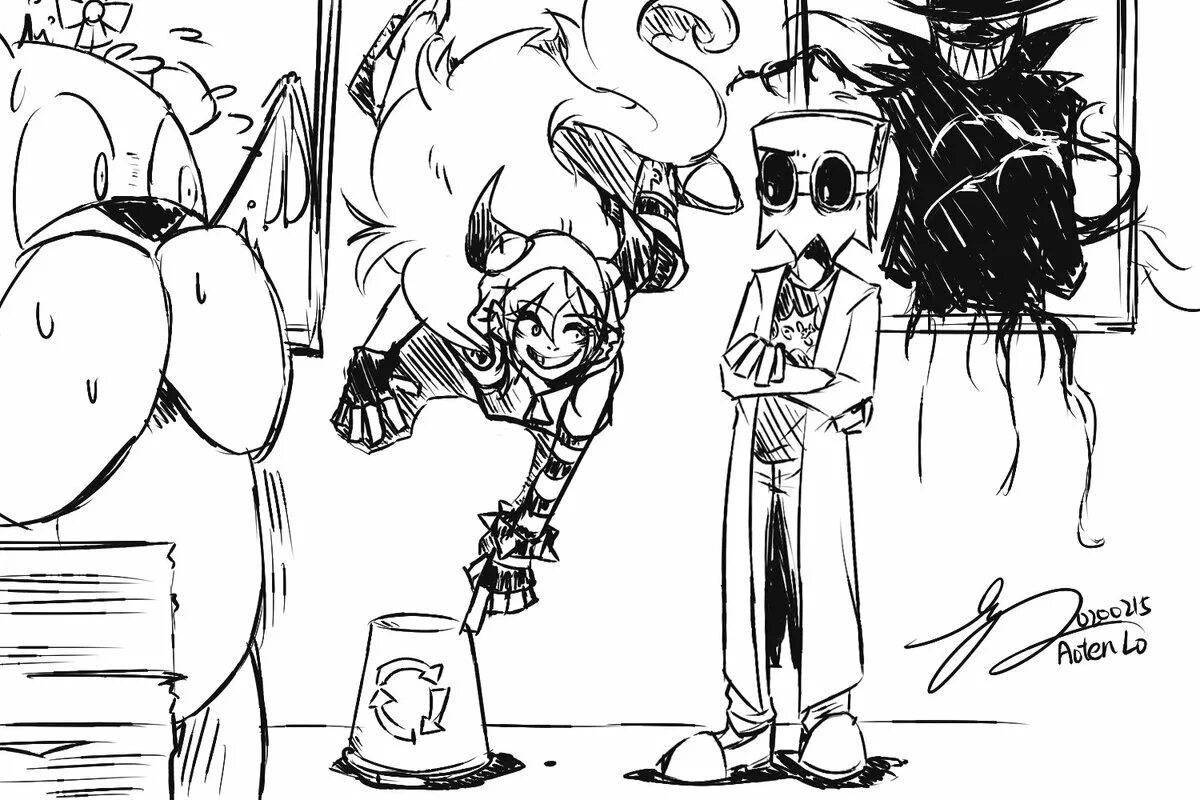 Отвратительные раскраски злодеи