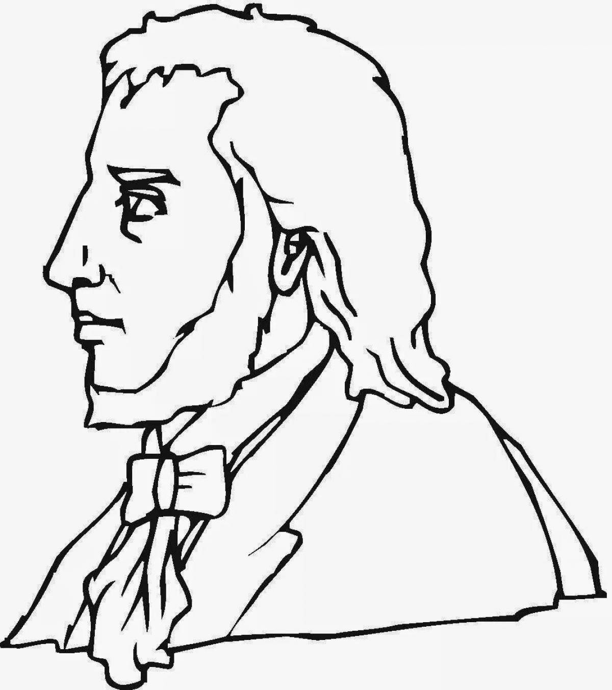 Mozart awesome coloring book