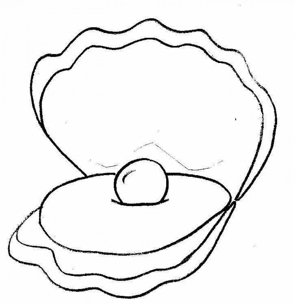 Glitter pearl coloring