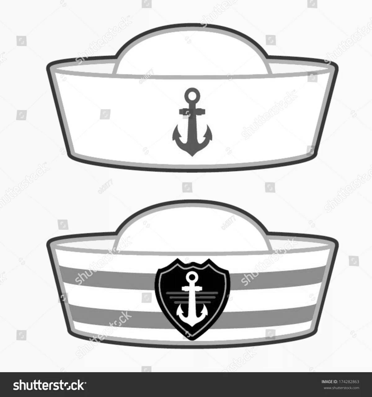 Colouring awesome peakless cap