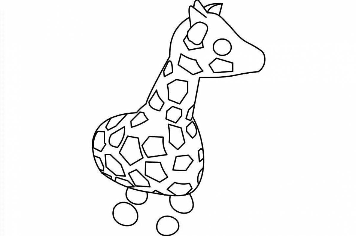 Adot me colorful coloring page