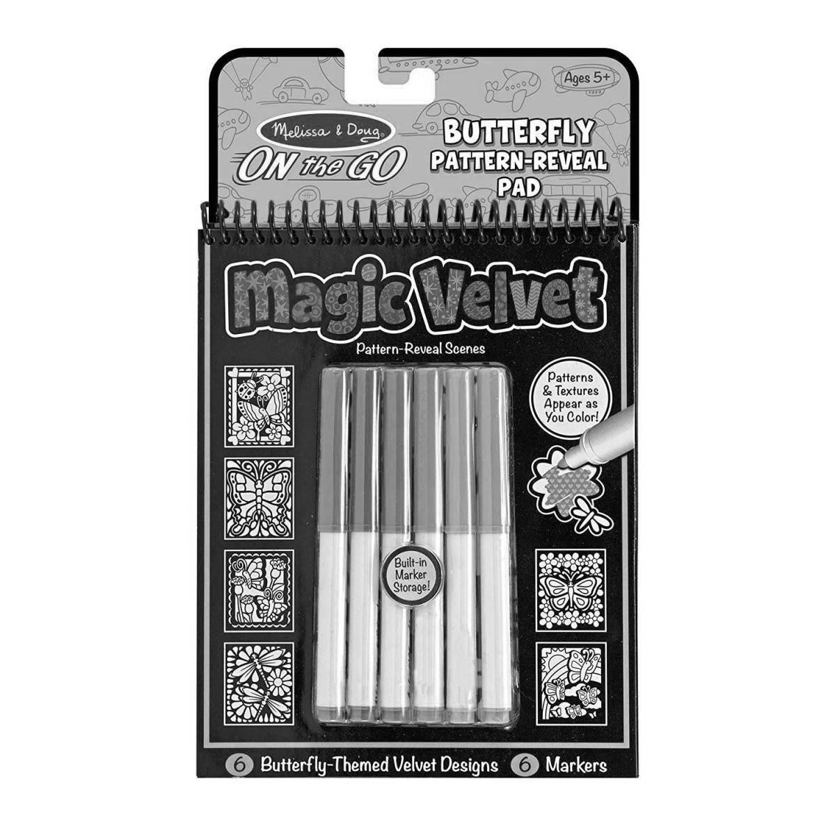 Художественная раскраска волшебный маркер